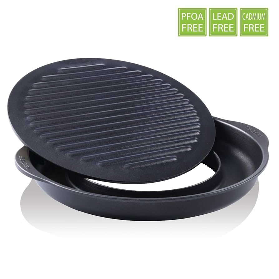 バーベキュー・調理用品 KAZETOMORI GLOW PLATE TARPtoTARP Gray Amazon.com: TECHEF - TRUE GRILL PAN - Stovetop Nonstick